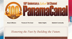 Desktop Screenshot of 100yearspanamacanal.com